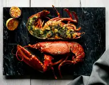 cooked lobster