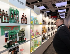 Welsh produce on display shelves