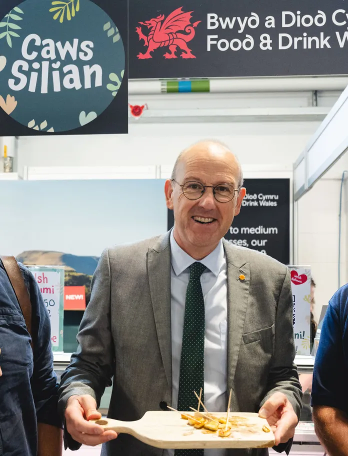 Simon Wright and Llyr Gruffydd