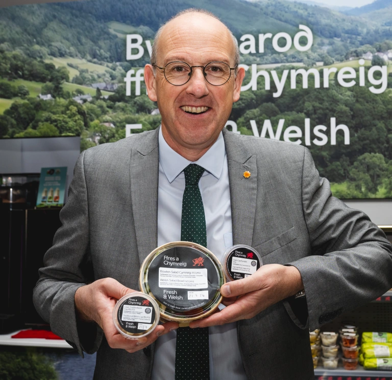Cabinet Minister at Royal Welsh