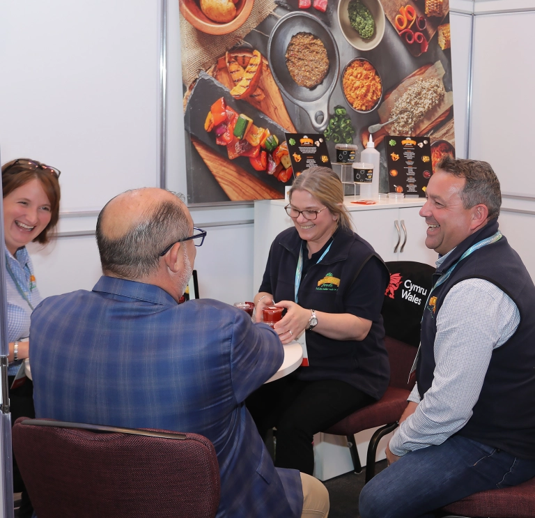 Trade meeting at Blas Cymru / Taste Wales